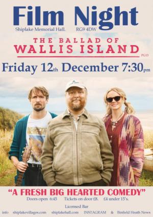 Article Graphic - Decembers Film Night - The Ballad of Wallis Island.